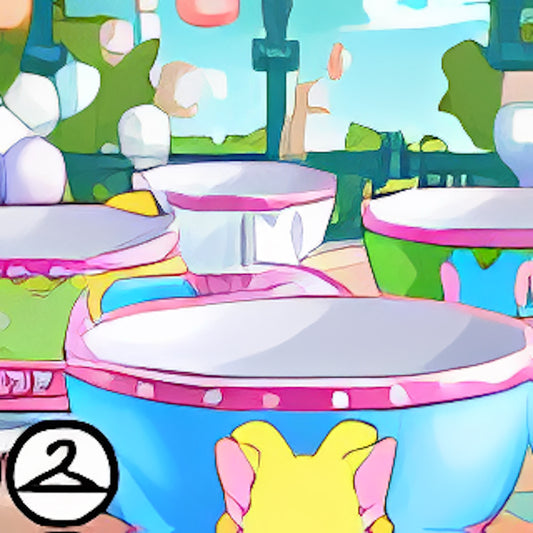 Acara Teacup Ride Background