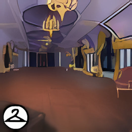 Haunted Ballroom Background