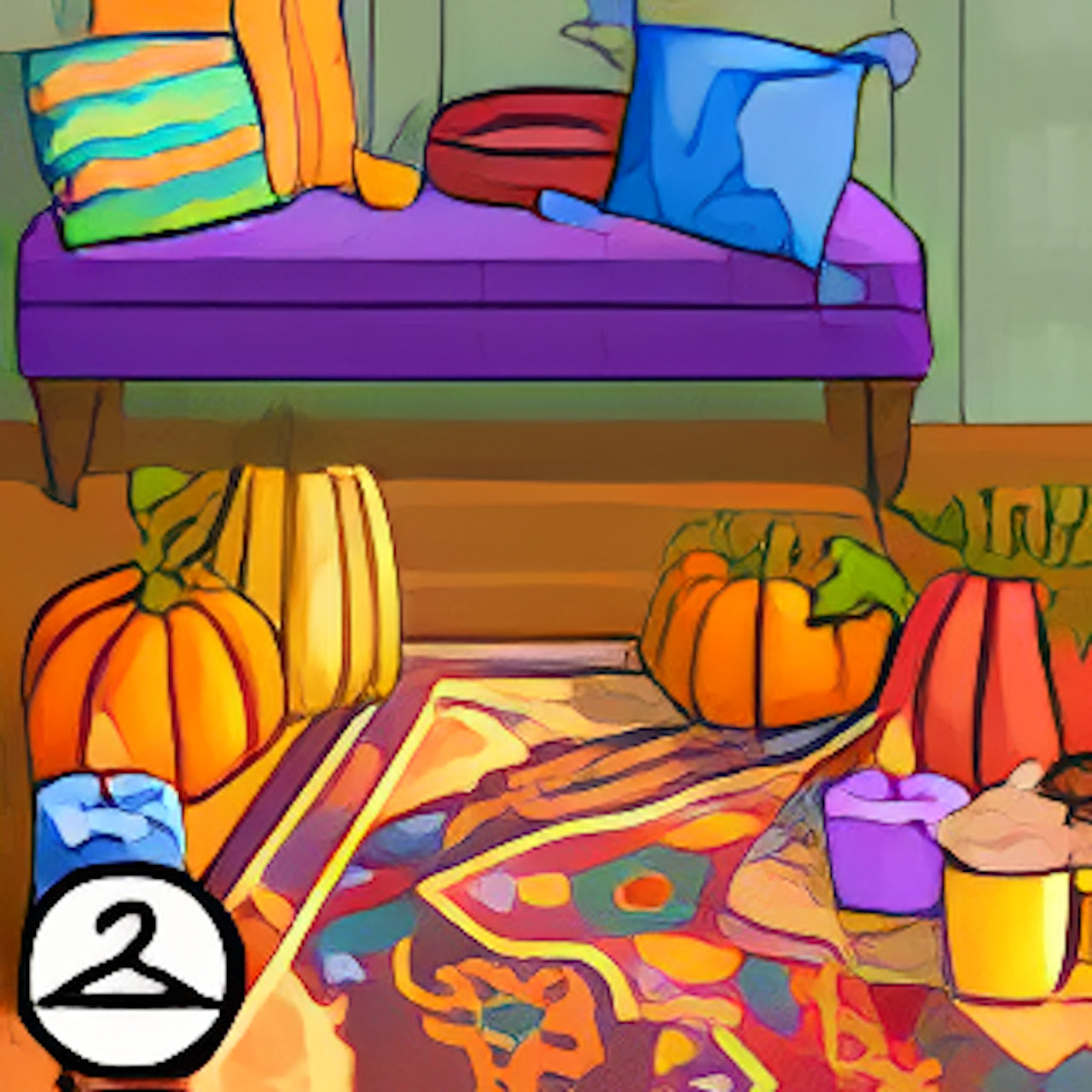 Cosy Night In Background