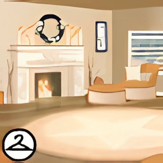 Dyeworks Cream: Fireplace Zen Background