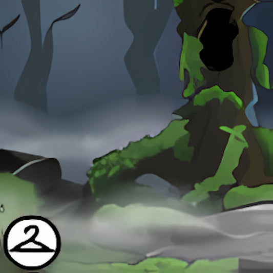 Foggy Forest Background