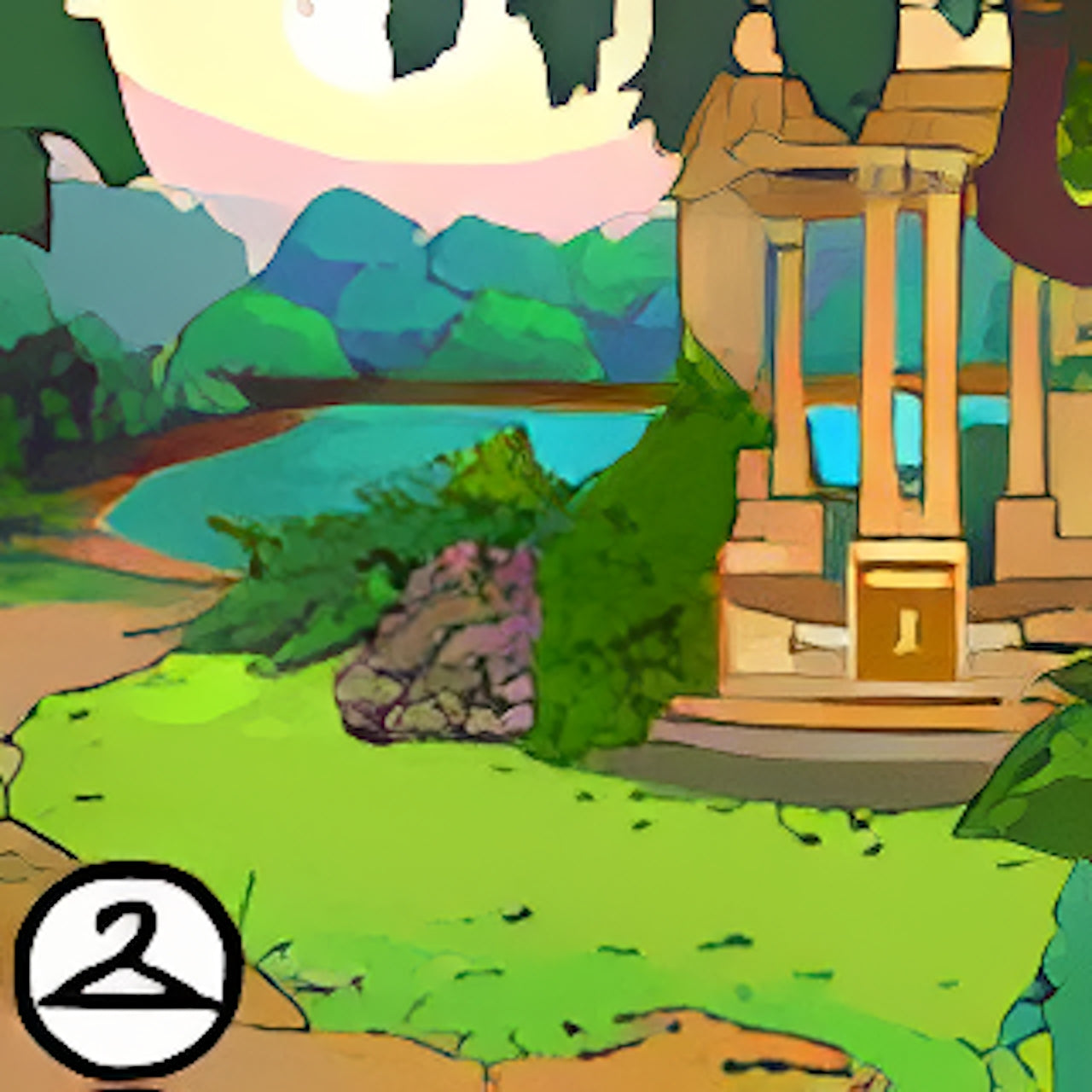 Premium Collectible: Summer Folly Background