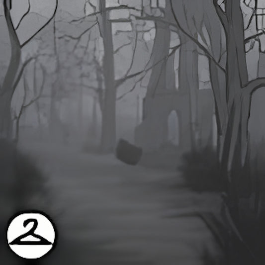 Forest Fog Background
