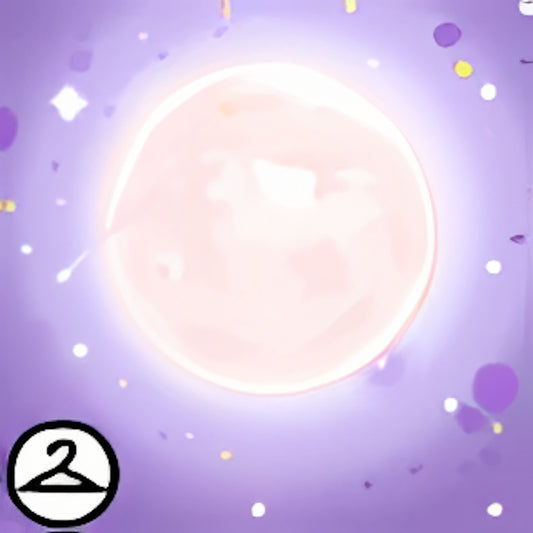 Dyeworks Lavender: Full Moon Mystical Background