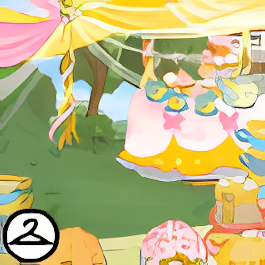 Garden Tea Background