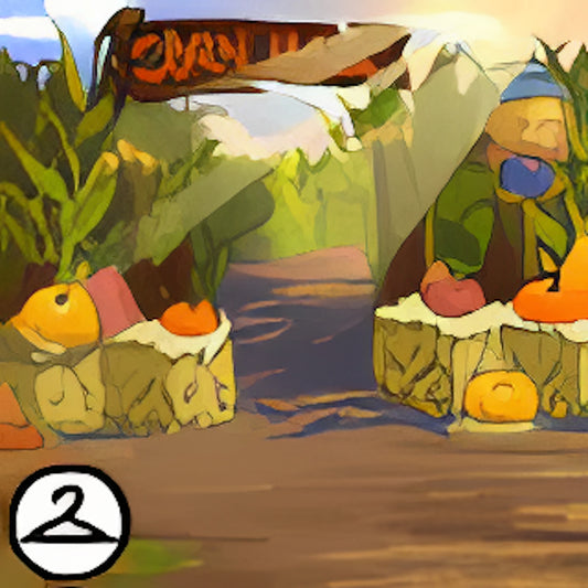 MME28-S1: Fall Harvest Corn Maze Background