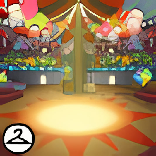 Inside Circus Tent Background