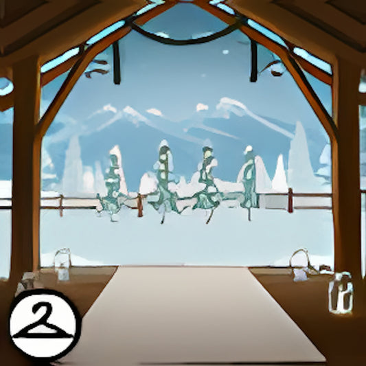 Premium Collectible: Joyous Wintery Occasion Background