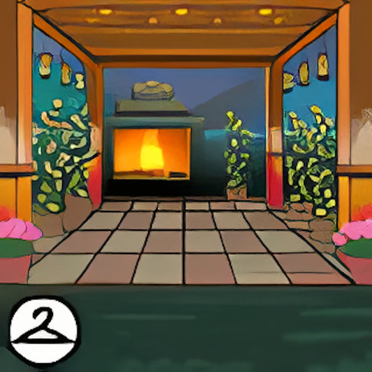 Crafted Pergola Background