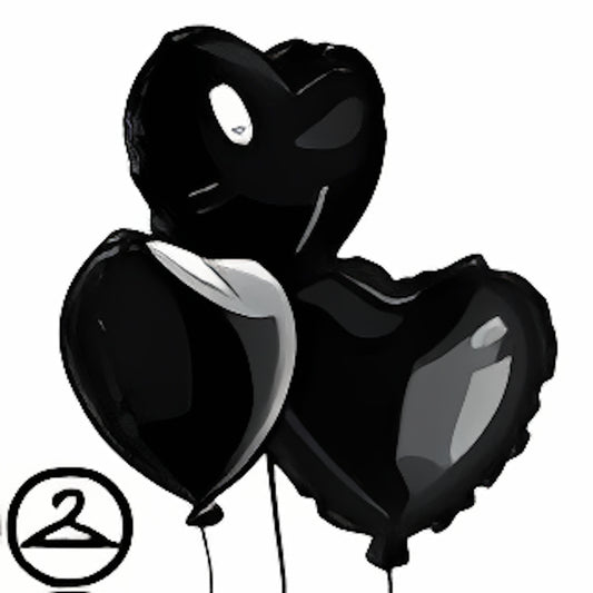 Gothic Valentine Balloons
