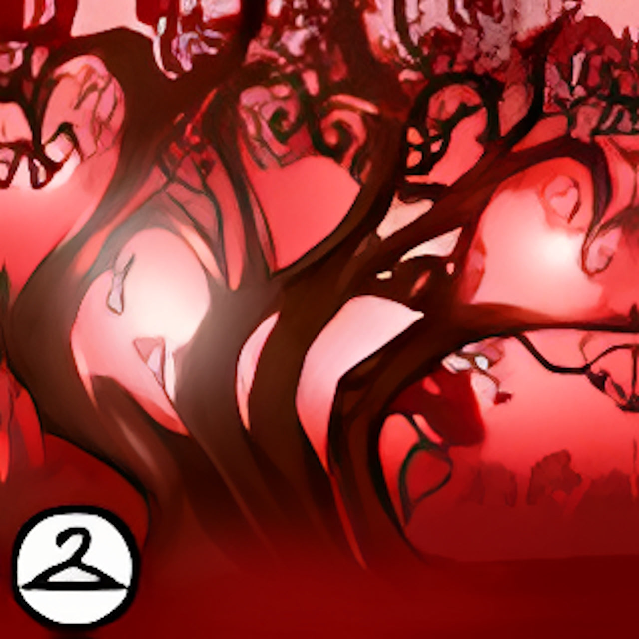 Crimson Grove Background