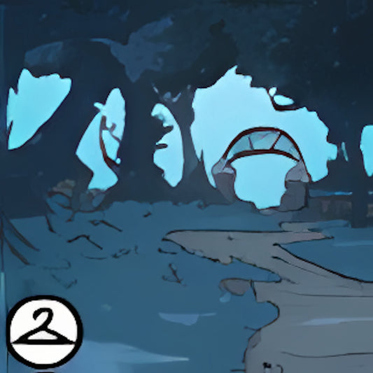 Stormy Night Background