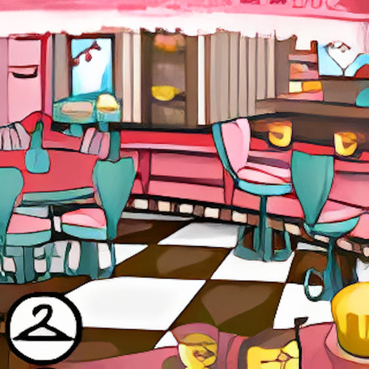 Valentine Cafe Background