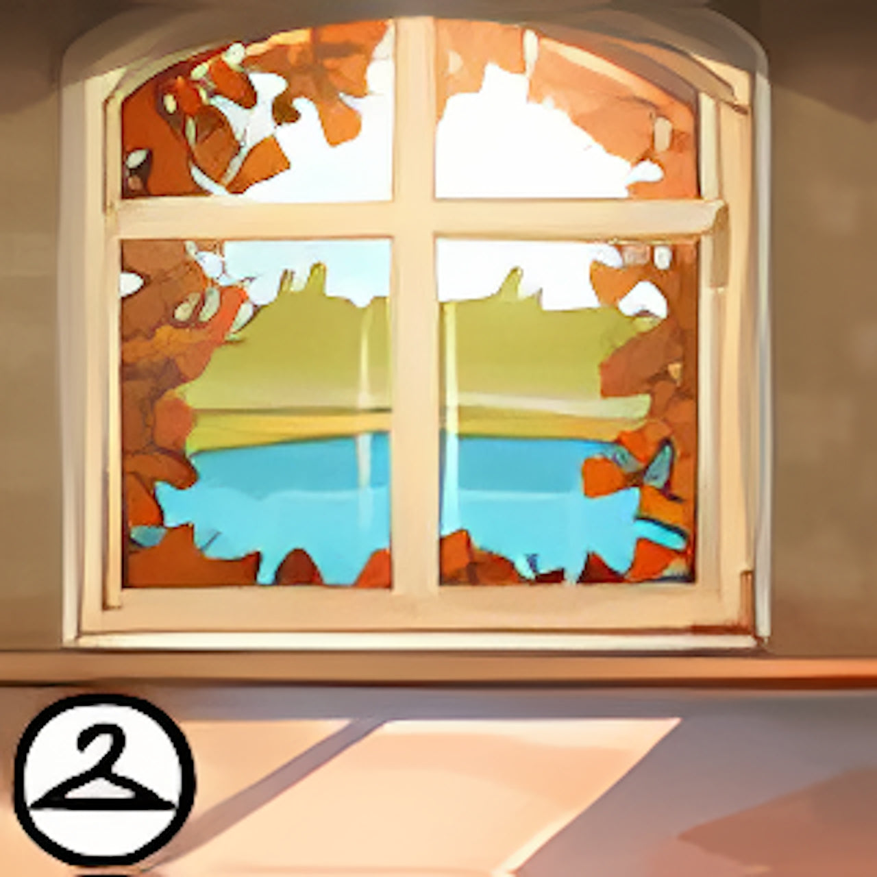 Premium Collectible: Window of Light Background