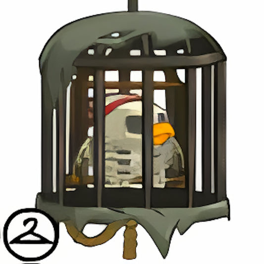 Caged Skeleton Pawkeet