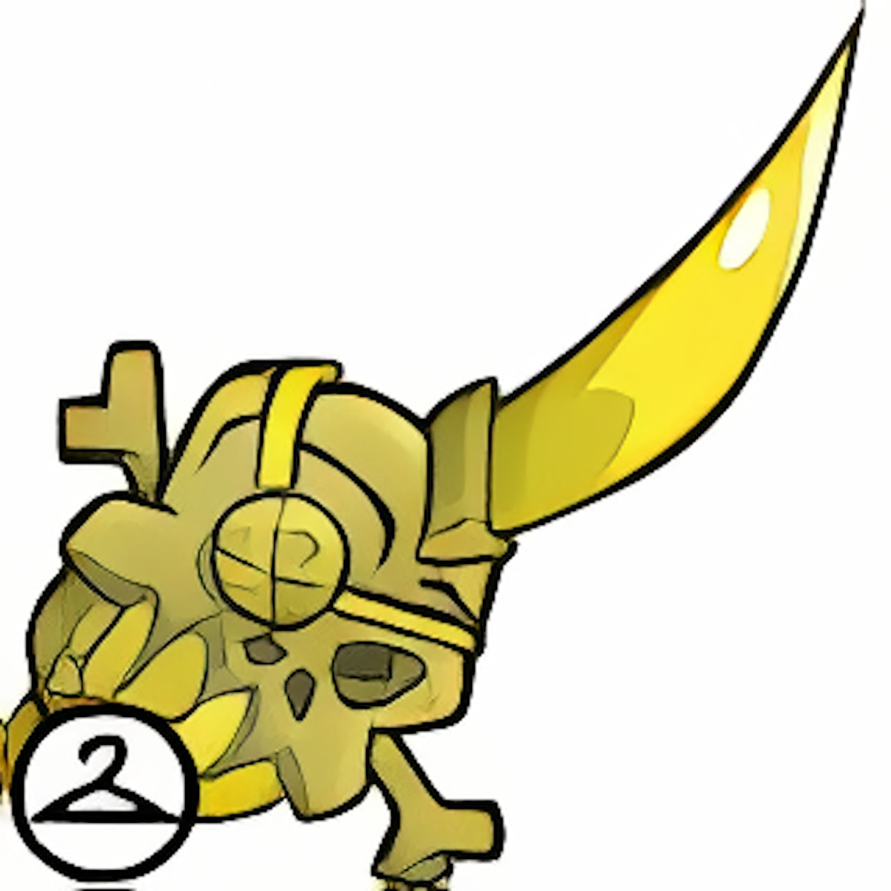 Golden Pirate Sword
