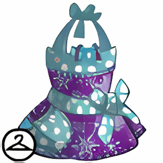 Bright Snowflake Apron