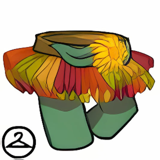 Autumn Sunflower Tights and Tutu