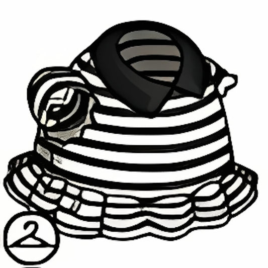 Baby Gothic Striped Dress