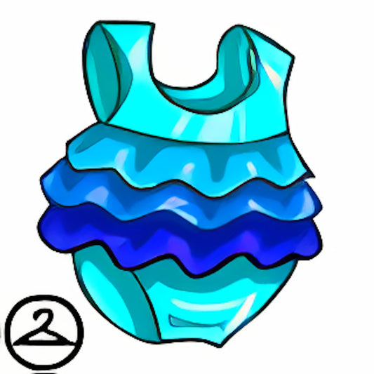 Dyeworks Blue: Baby Summer Swimsuit