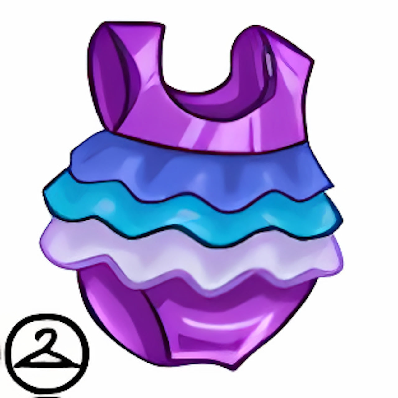 Dyeworks Purple: Baby Summer Swimsuit