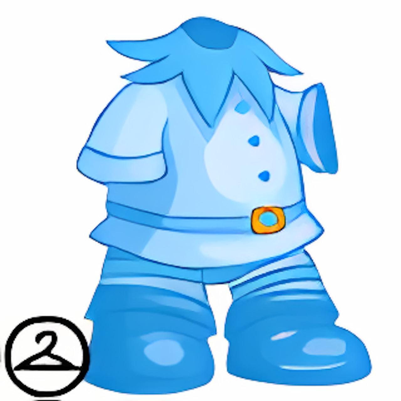 Baby Blue Elf Outfit