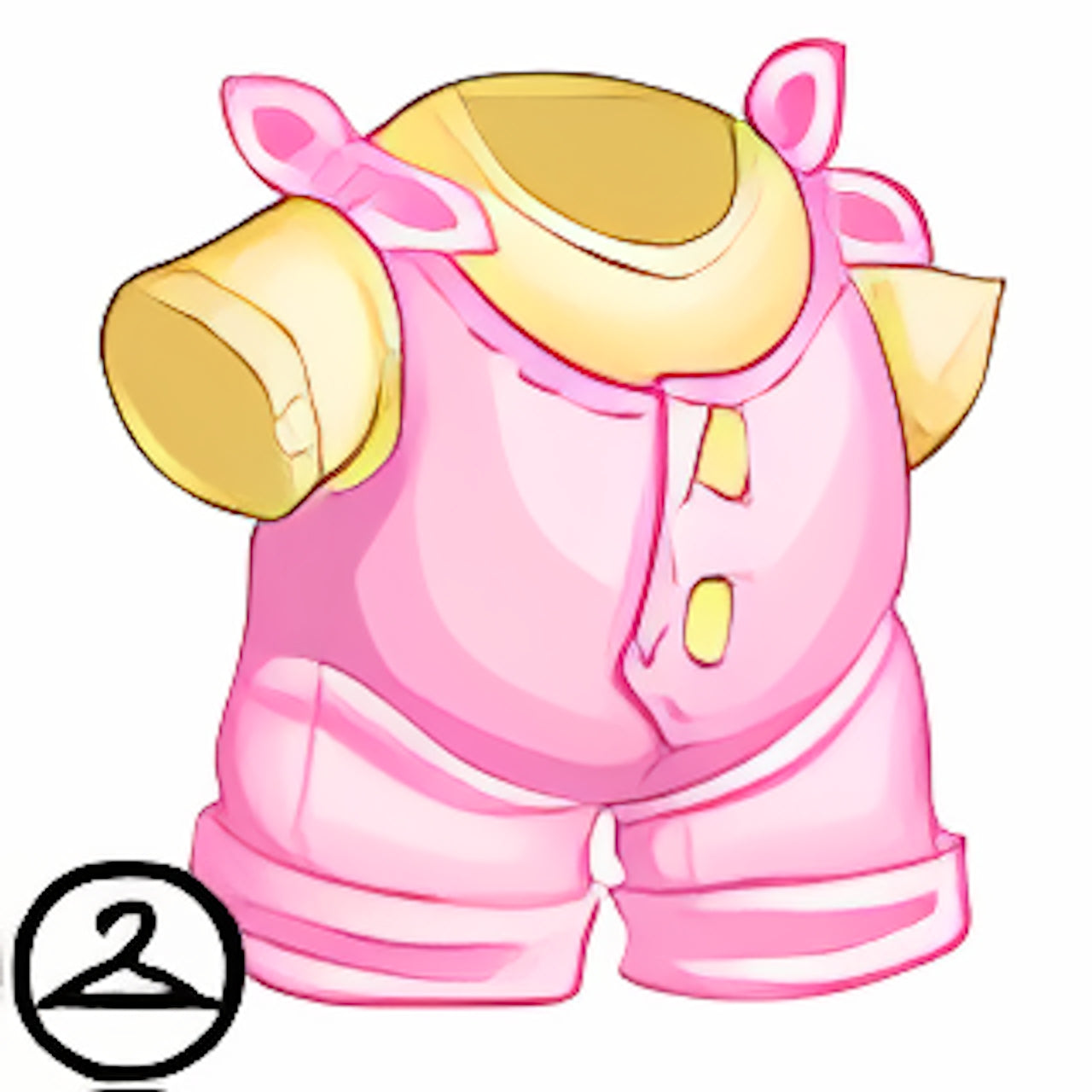 Dyeworks Pink: Baby Playtime Overalls