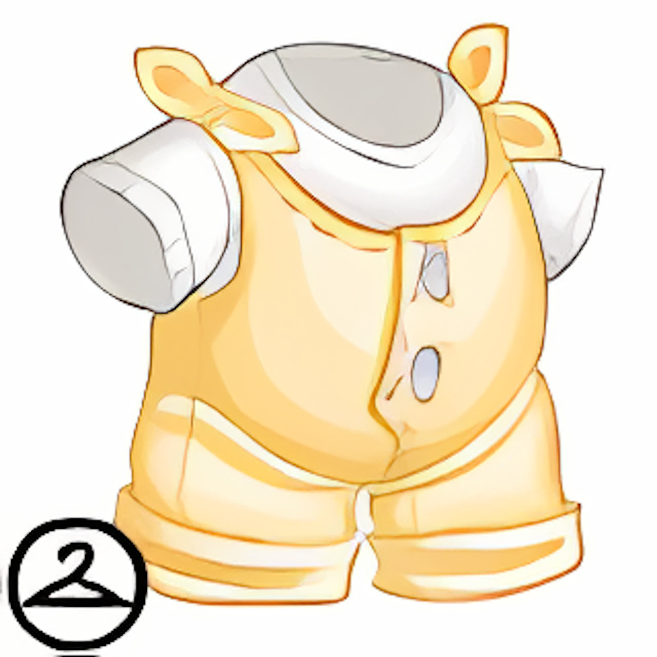 Dyeworks Yellow: Baby Playtime Overalls