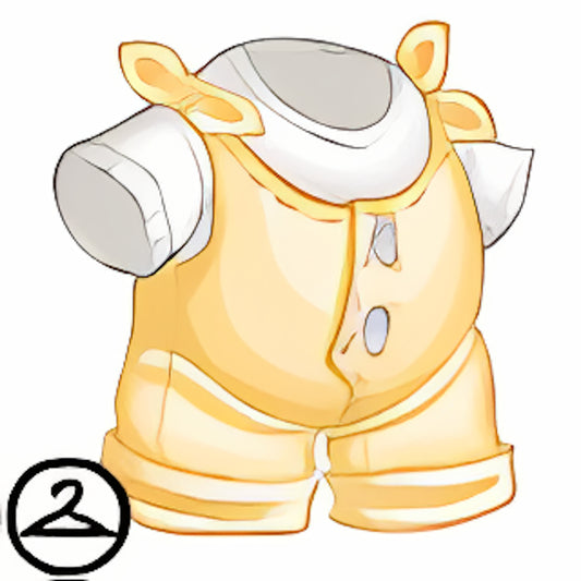 Dyeworks Yellow: Baby Playtime Overalls