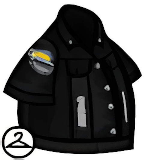 Black Patch Jean Jacket