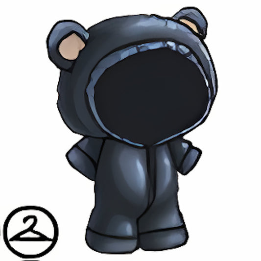 Dyeworks Black: Cosy Baby Onesie