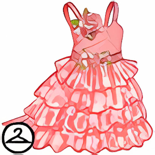 Dyeworks Pink: Lovely Layered Lilac Dress