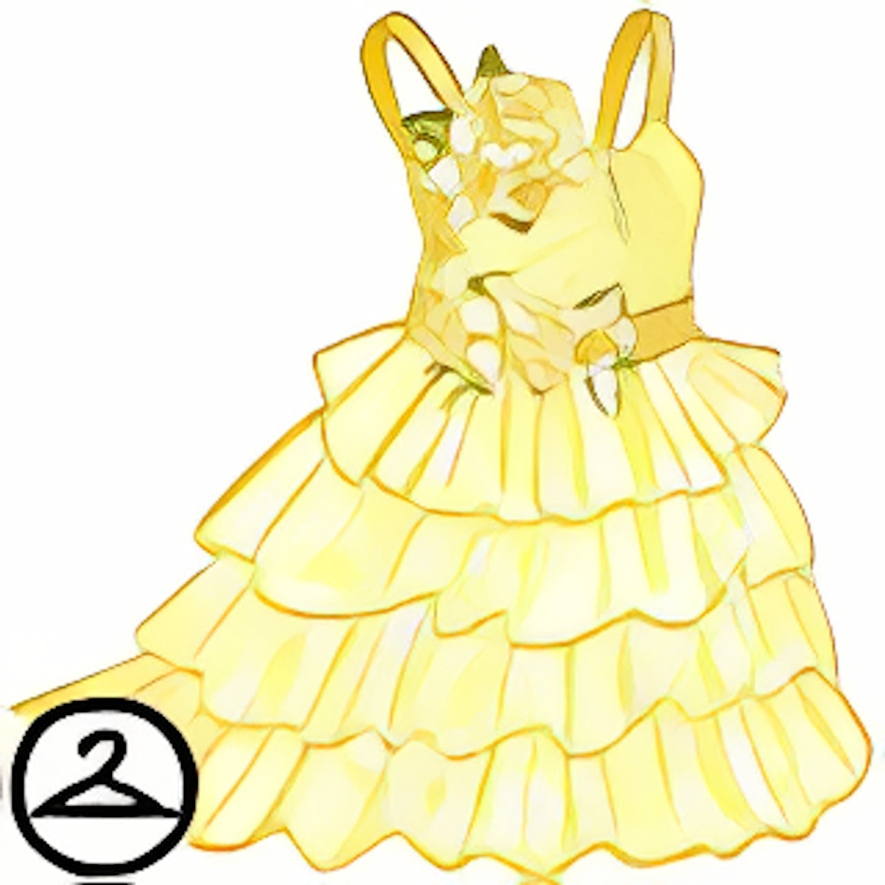Dyeworks Yellow: Lovely Layered Lilac Dress