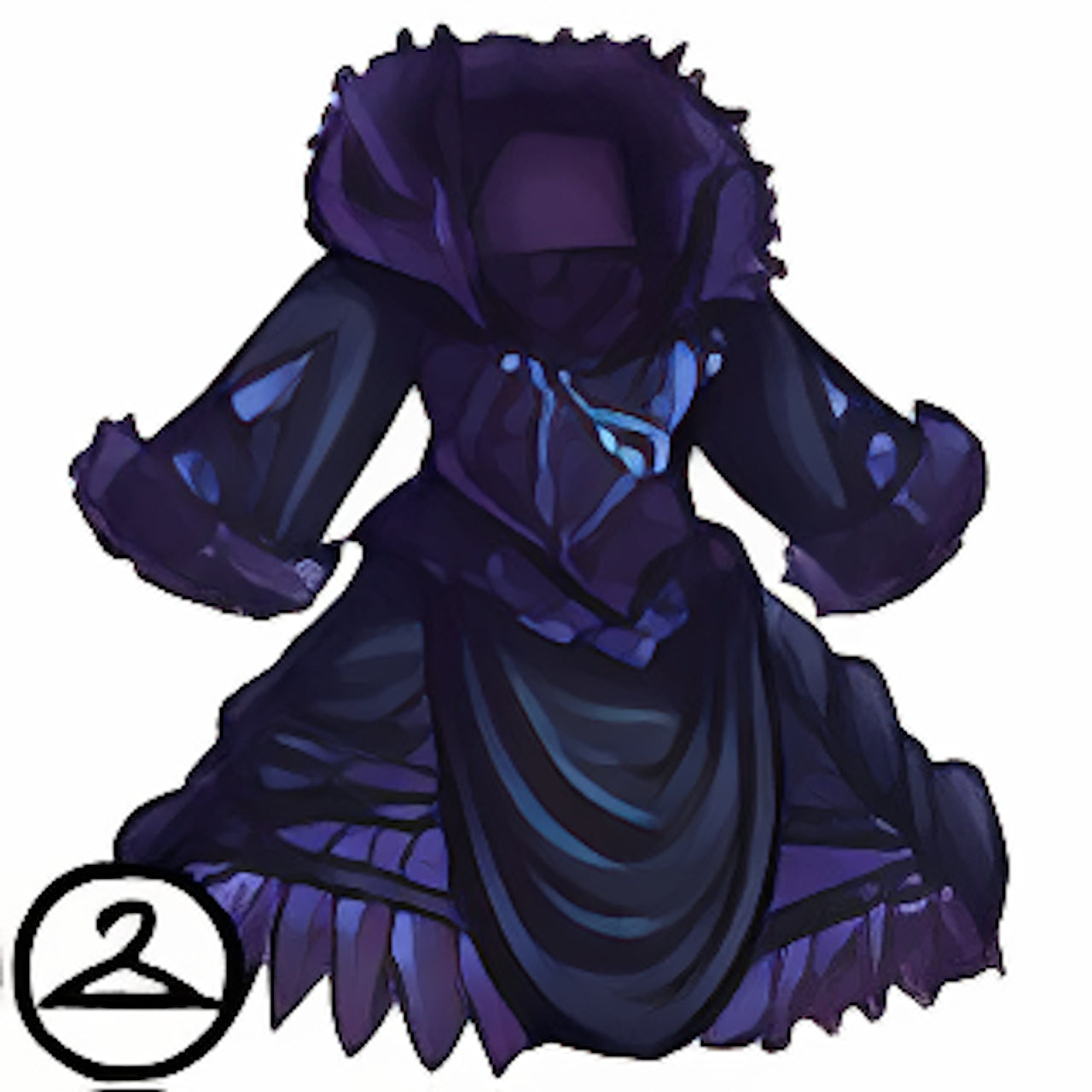 Midnight Frost Dress