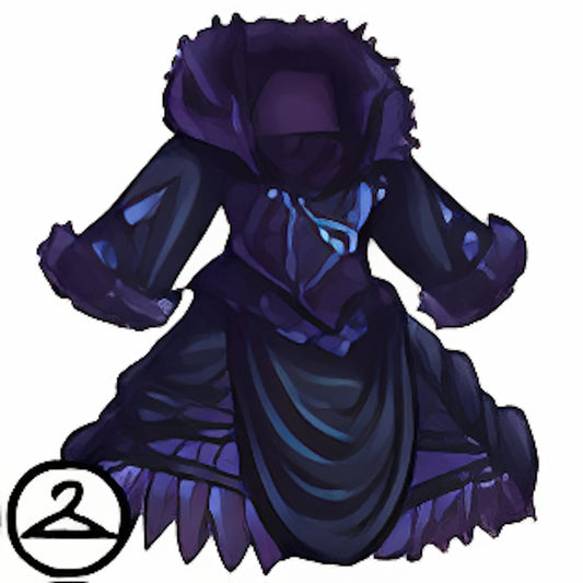 Midnight Frost Dress