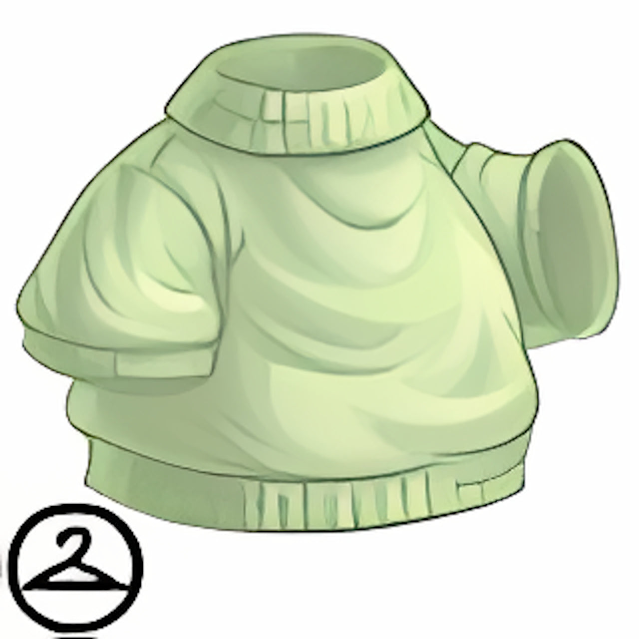 Premium Collectible: Light Green Sweater