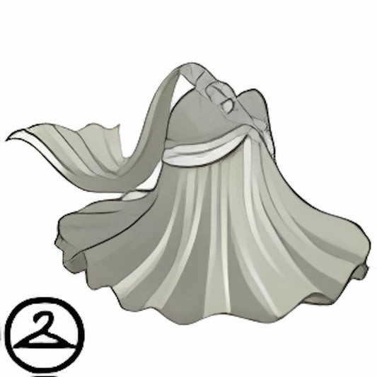 Dyeworks Silver: Maraquan Sea Blue Gown