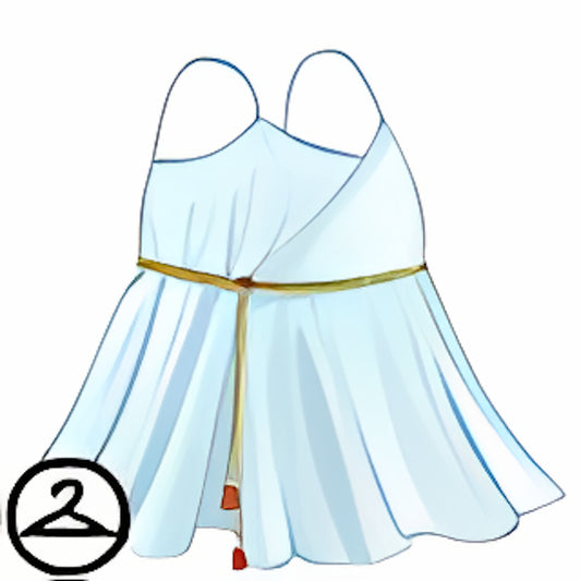 Dyeworks White: Maraquan Velvet Dress