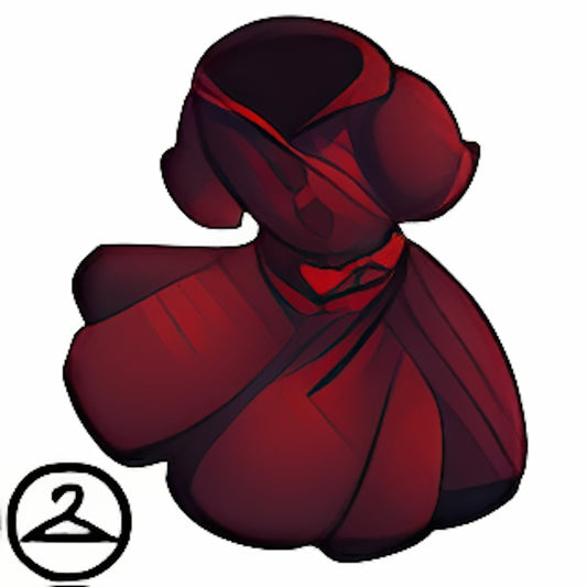Heart Pattern Velvet Dress