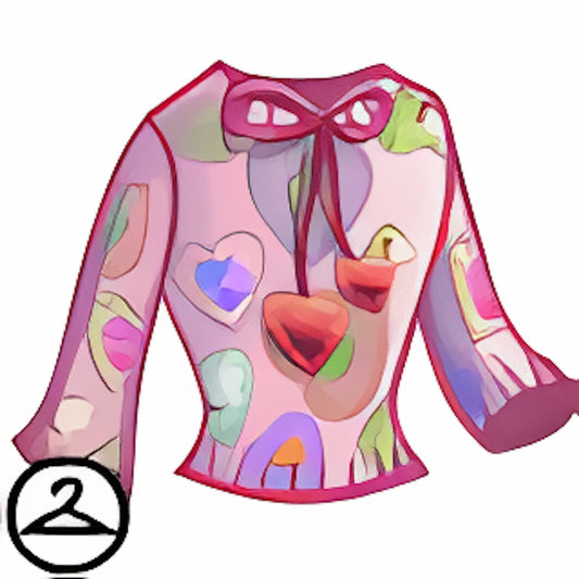 Embroidered Heart Sweater