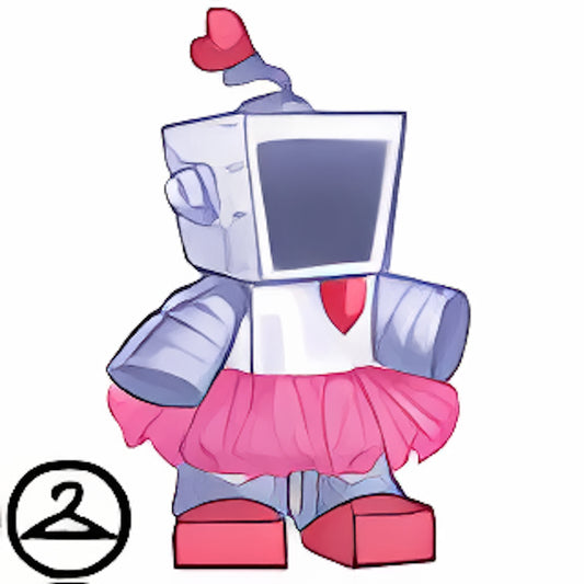 Handmade Valentine Bot Costume