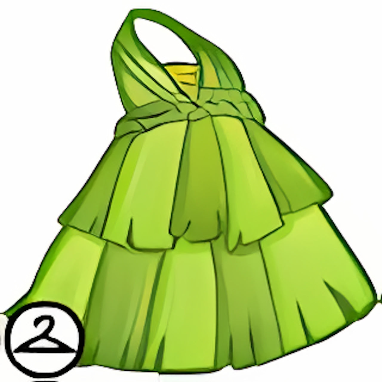 Charming Corn Husk Dress