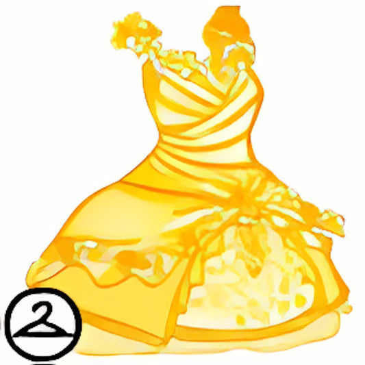 Dyeworks Yellow: Lavender Faerietale Dress