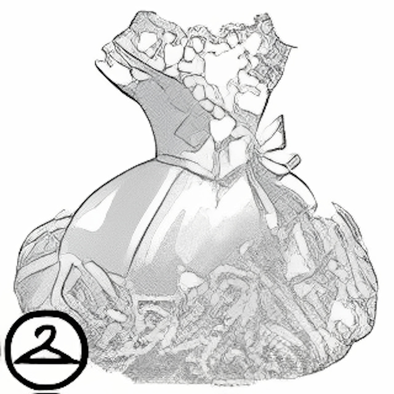 Dyeworks White: Abundant Heart Dress