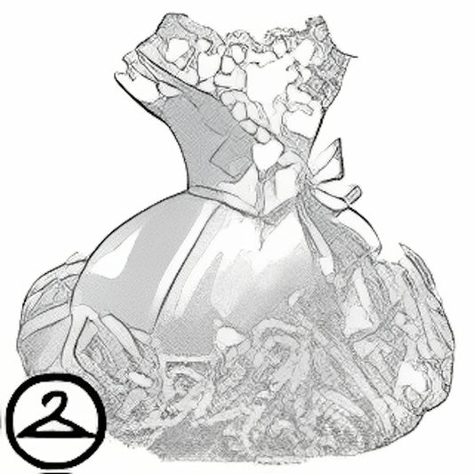 Dyeworks White: Abundant Heart Dress