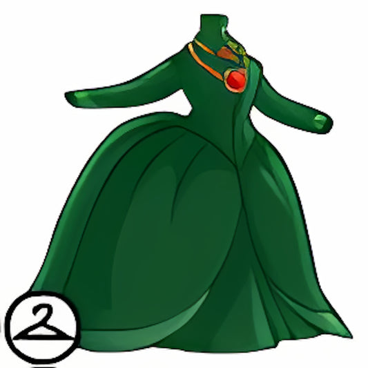 Dyeworks Dark Green: Mysterious Velveteen Dress
