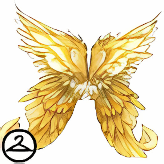 Dyeworks Gold: Jewelled Silver Wings