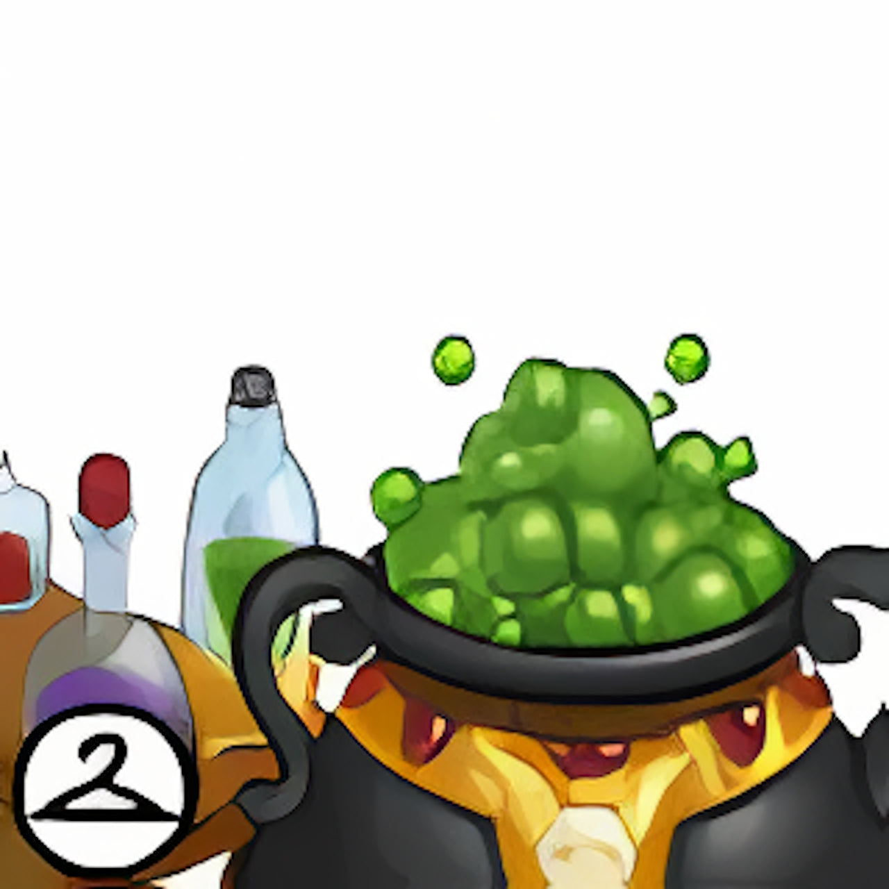 Oozing and Bubbling Cauldron