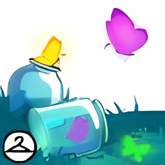 Enchanted Butterfly Jars Foreground