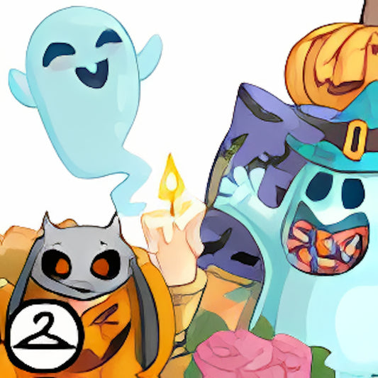 Pastel Halloween foreground